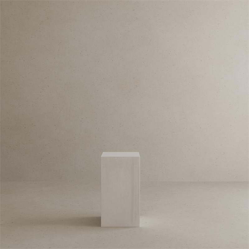 Sonny Square Pedestal Low in Ivory