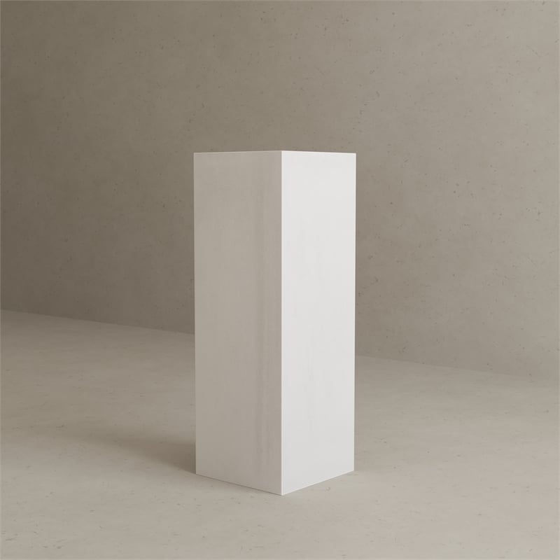 Sonny Square Pedestal Tall in Ivory