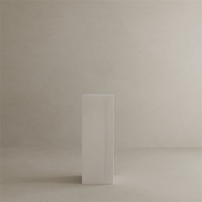 Sonny Square Pedestal Tall in Ivory