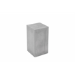 Sonny Square Pedestal Medium in Light Grey Bev Collection Pedestal