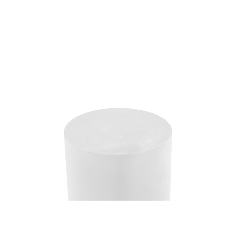 Don Round Pedestal Medium in Ivory Don Collection Pedestal