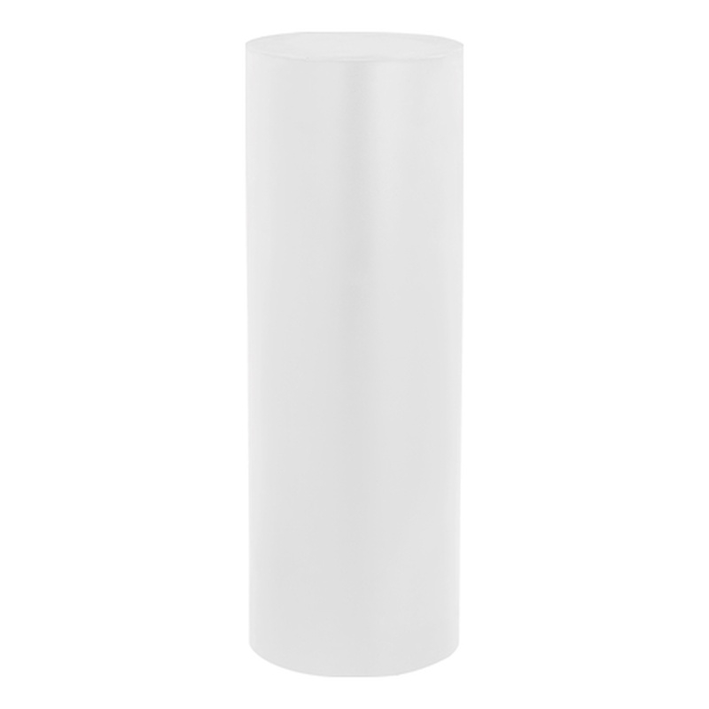 Don Round Pedestal Tall in Ivory Don Collection Pedestal