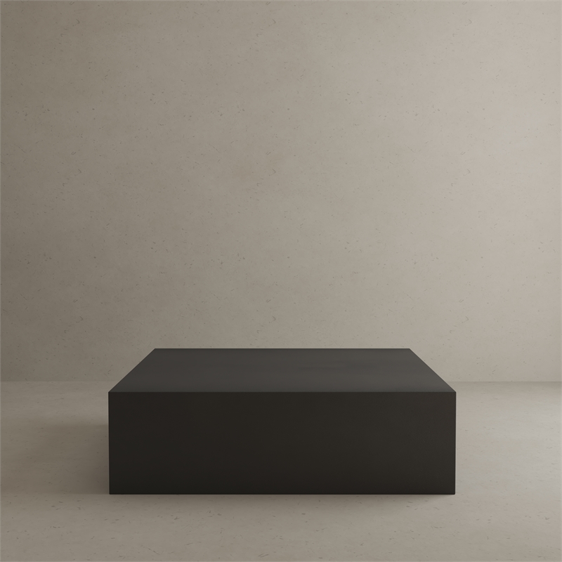 Ricky Coffee Table Large in Black Bev Collection Coffee Table