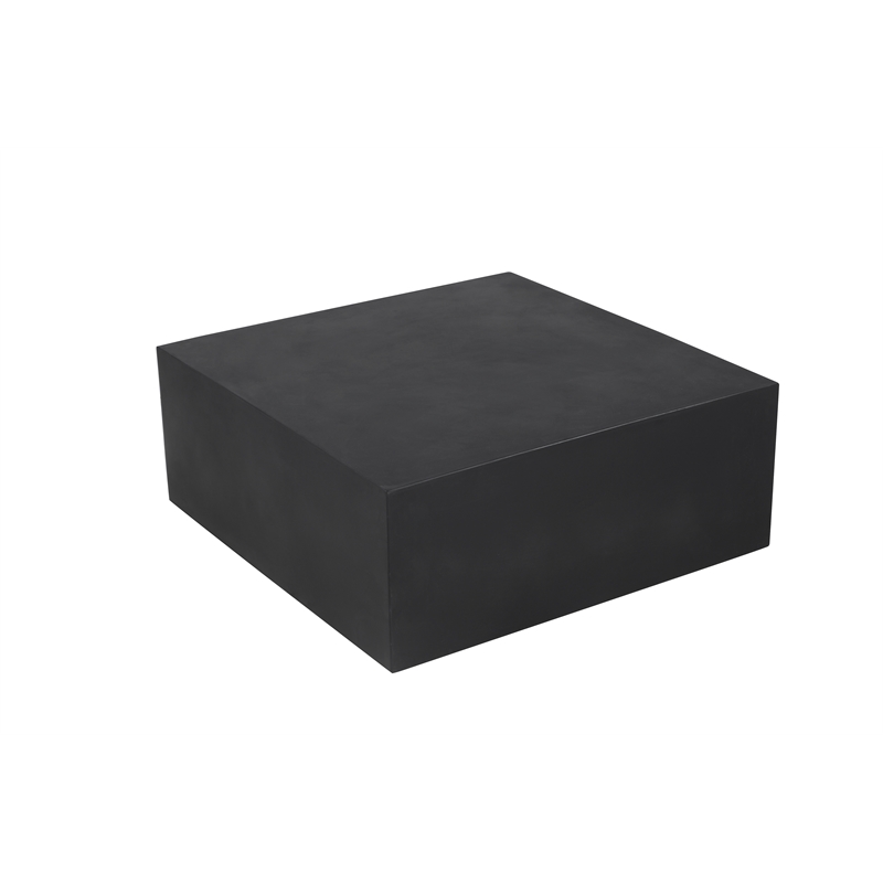 Ricky Coffee Table Large in Black Bev Collection Coffee Table