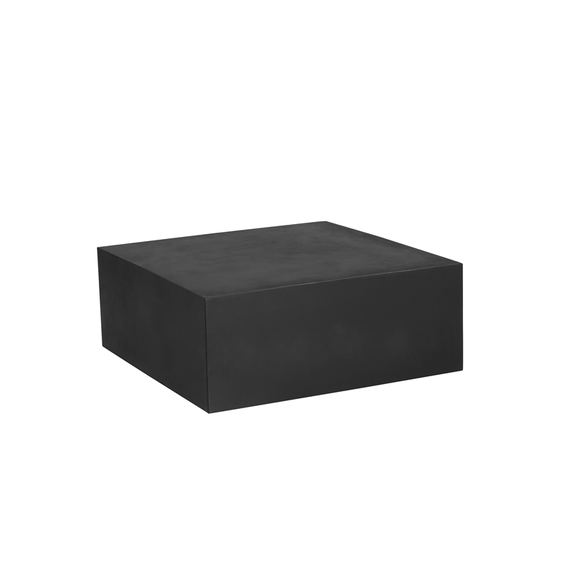 Ricky Coffee Table Large in Black Bev Collection Coffee Table