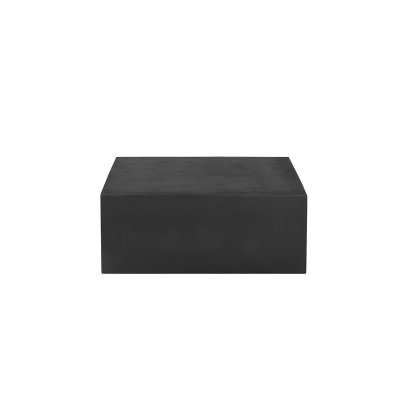 Ricky Coffee Table Large in Black Bev Collection Coffee Table