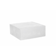 Ricky Coffee Table Large in Ivory Bev Collection Coffee Table