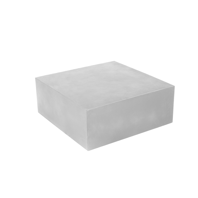 Ricky Coffee Table Large in Light Grey Bev Collection Coffee Table