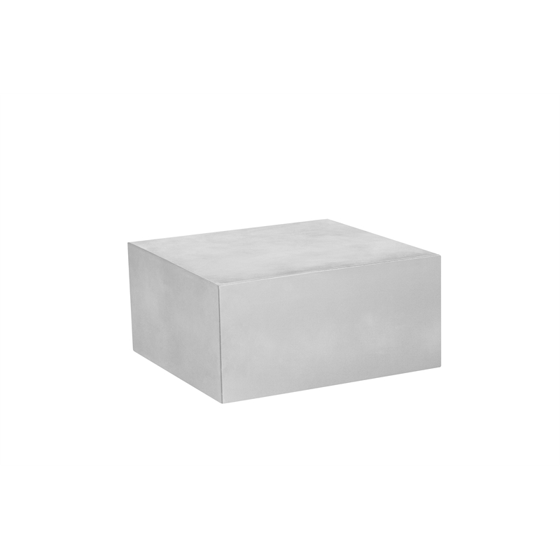 Ricky Coffee Table Small in Light Grey Bev Collection