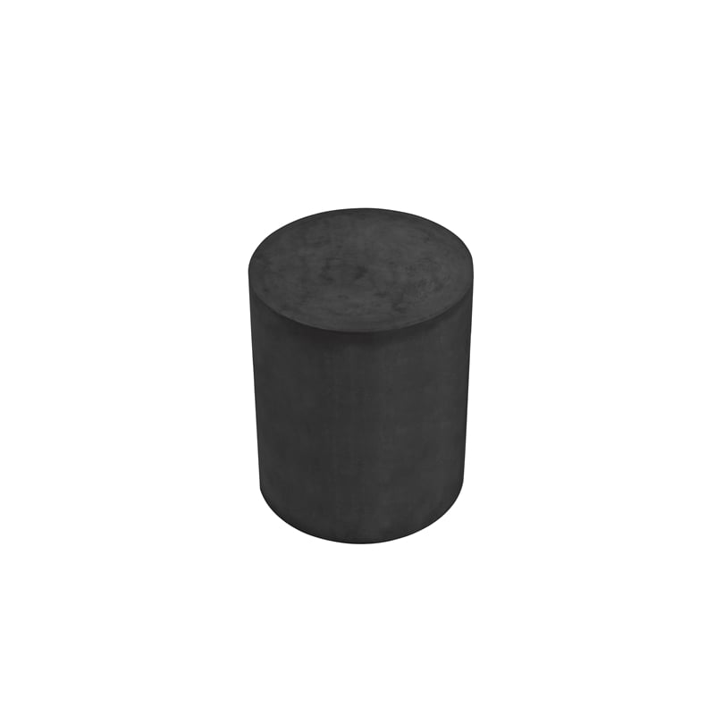 Thurman Side Table in Black Bev Collection Side Table