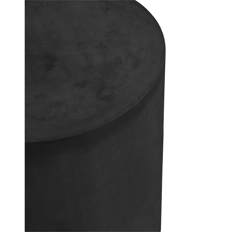 Thurman Side Table in Black Bev Collection Side Table