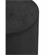 Thurman Side Table in Black Bev Collection Side Table