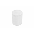 Thurman Side Table in Ivory Bev Collection Side Table