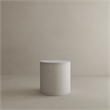 Thurman Side Table in Light Grey Bev Collection Side Table