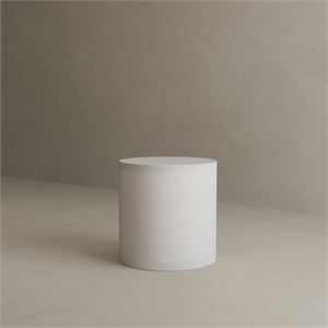 Thurman Side Table in Light Grey Bev Collection Side Table