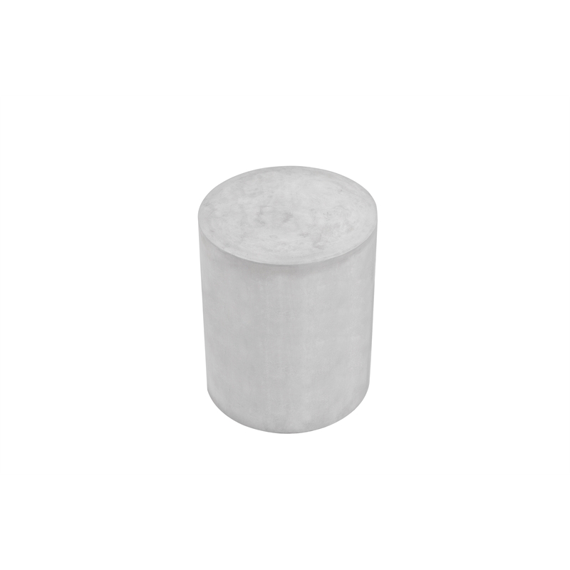 Thurman Stool in Light Grey Bev Collection Stool