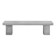 Ella Bench Extra Large In Light Gray Concrete