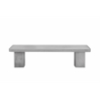 Ella Media Unit Extra Large In Light Gray Concrete