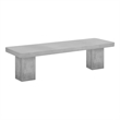 Ella Media Unit Extra Large In Light Gray Concrete