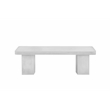 Ella Media Unit Large In Ivory Concrete