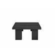 American Home Classic Ella Rectangle Coffee Table Medium In Black Concrete