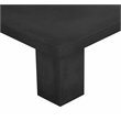 Ella Square Coffee Table Small In Black Concrete