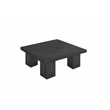 Ella Square Coffee Table Small In Black Concrete