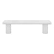 Nat Bench Extra Large In Ivory Concrete