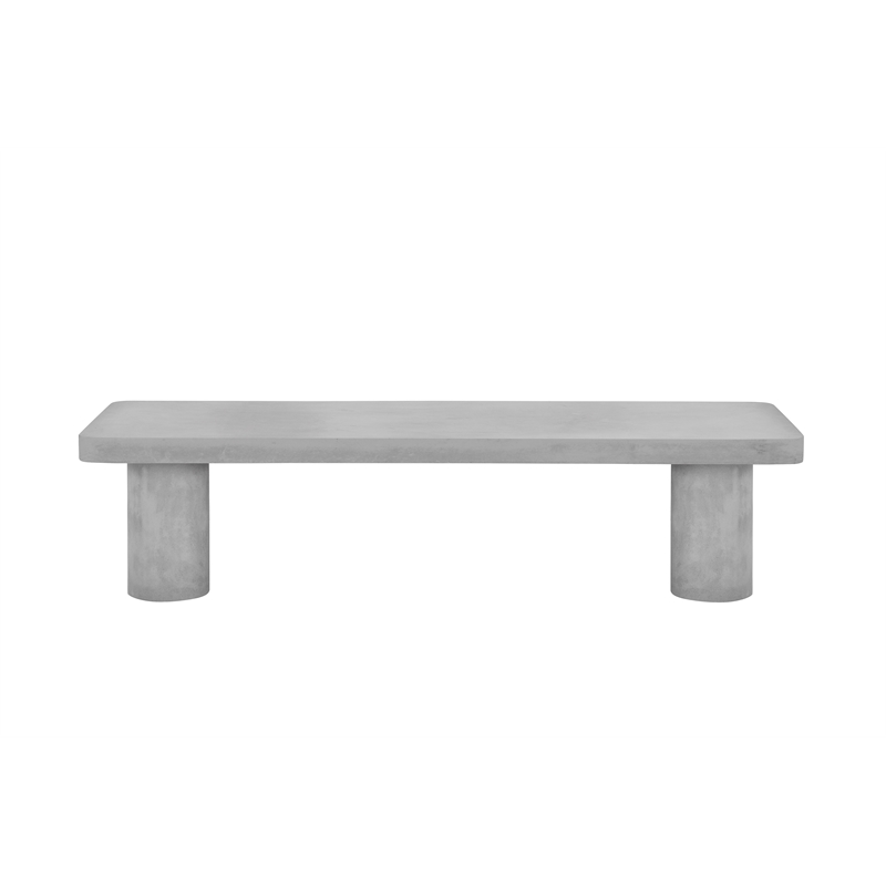 Nat Media Unit Extra Large In Light Gray Concrete
