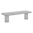 Nat Media Unit Extra Large In Light Gray Concrete