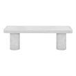 Nat Media Unit Large In Ivory Concrete
