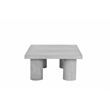 Nat Rectangle Coffee Table Medium In Light Gray Concrete