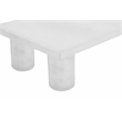 Nat Rectangle Coffee Table Large In Ivory Concrete