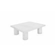 Nat Rectangle Coffee Table Medium In Ivory Concrete