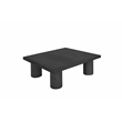 Nat Rectangle Coffee Table Medium In Black Concrete