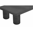 Nat Rectangle Coffee Table Medium In Black Concrete