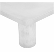 Nat Square Coffee Table Small In Ivory Concrete