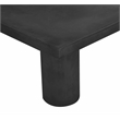 Nat Square Coffee Table Small In Black Concrete