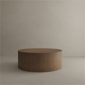 Uno Coffee Table in Brushed Brass Steel