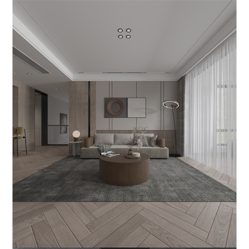 Uno Coffee Table in Brushed Brass Steel