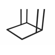 Dash Side Table in Black Steel