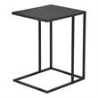 Dash Side Table in Black Steel