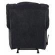 Brock Rocker Recliner in Slate Gray Polyester Chenile Fabric