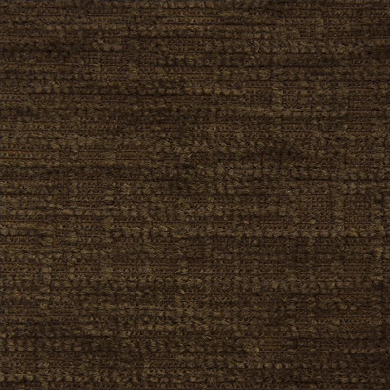 Brock Rocker Recliner in Chocolate Brown Polyester Chenile Fabric