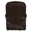 David Power Lift Recliner with Heat and Massage in Chocolate Brown Fabric