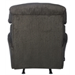 Atkins Rocker Recliner in Gray Polyester Fabric