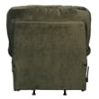 Cirrus Rocker Recliner in Sage Green Polyester Fabric
