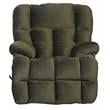 Cirrus Rocker Recliner in Sage Green Polyester Fabric