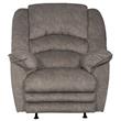 Dolan Chaise Rocker Recliner in Gray Polyester Fabric