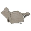 Vale Power Rocker Recliner with Heat and Massage in Beige Polyester Fabric
